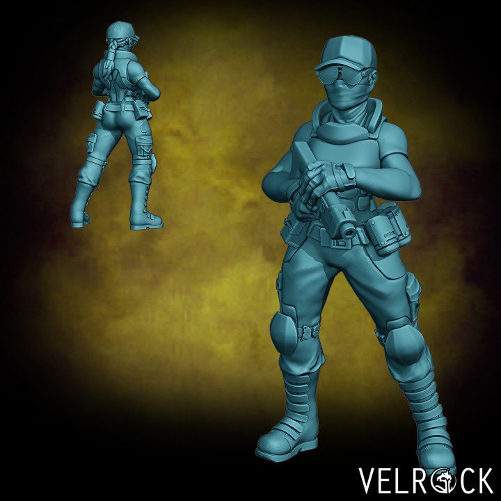 Sector Task Force - Female (8 Variants Available) - Velrock
