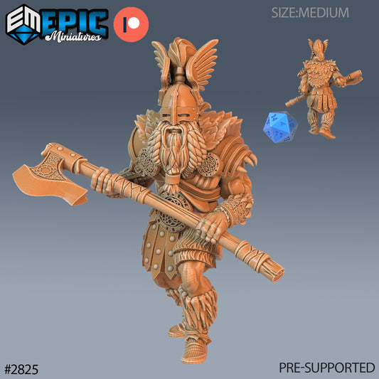 Norse God Heimdall (3 Variants Available) - Epic Miniatures
