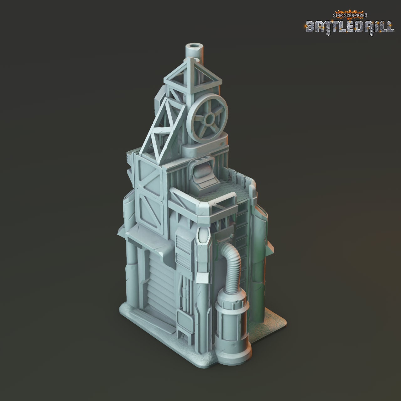 Mine Secondary Entrance (Terrain Piece) - Hexy Studios