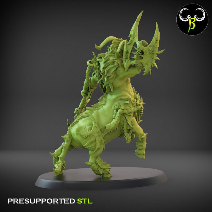 GreatHorn HuntLord - Clay Beast Creations