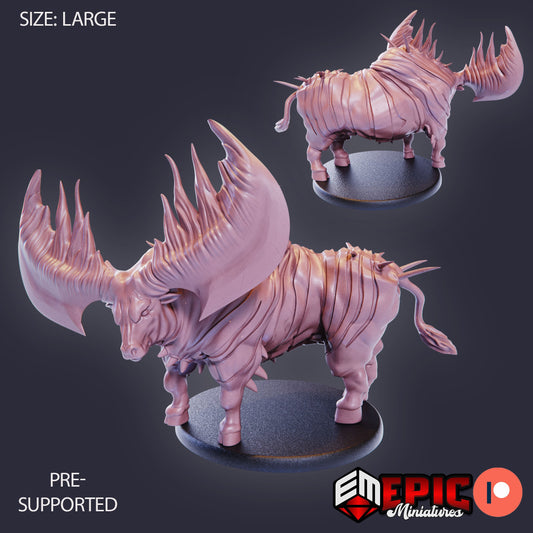 Epic Bull (4 Variants) - Epic Miniatures