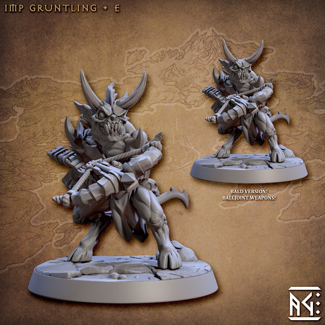 Imp Gruntlings (6 Variants Available) - Artisan Guild