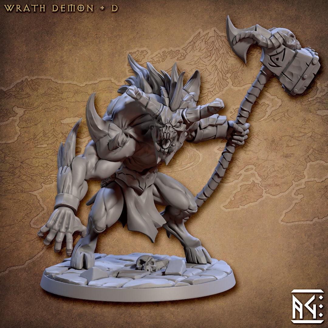 Wrath Demon (4 Variants Available) - Artisan Guild