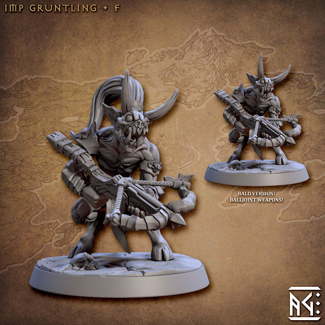 Imp Gruntlings (6 Variants Available) - Artisan Guild