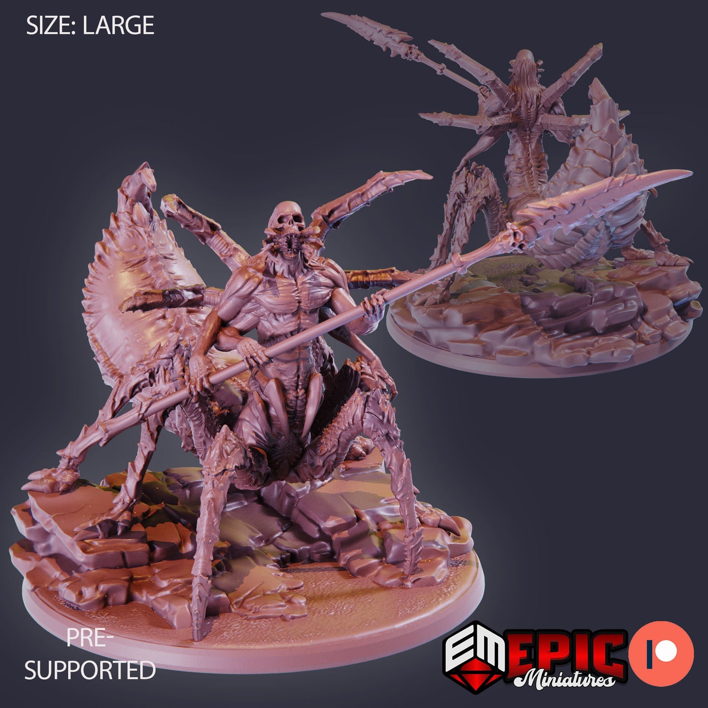Leng Spider (4 Variants Available) - Epic Miniatures