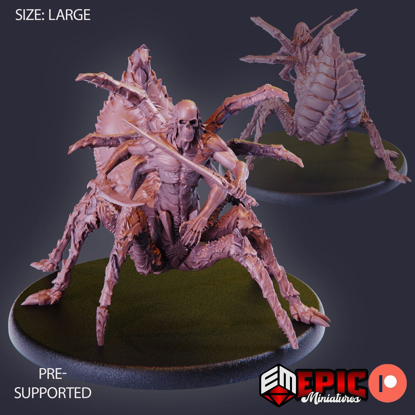 Leng Spider (4 Variants Available) - Epic Miniatures