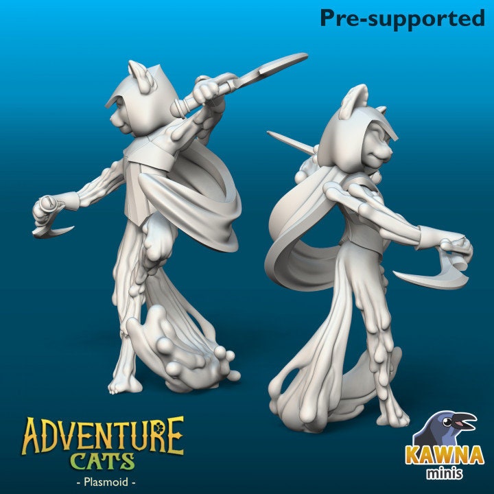 Plasmoid Cats (3 Variants Available) - Kawna Minis