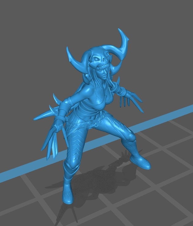 White Bone Huntress (6 Variants) - Epic Miniatures