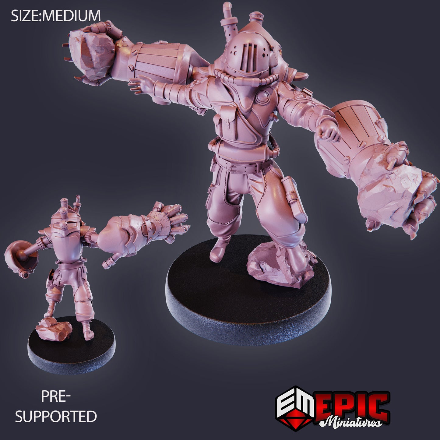 Exoskeleton Worker (3 Variants Available) - Epic Miniatures