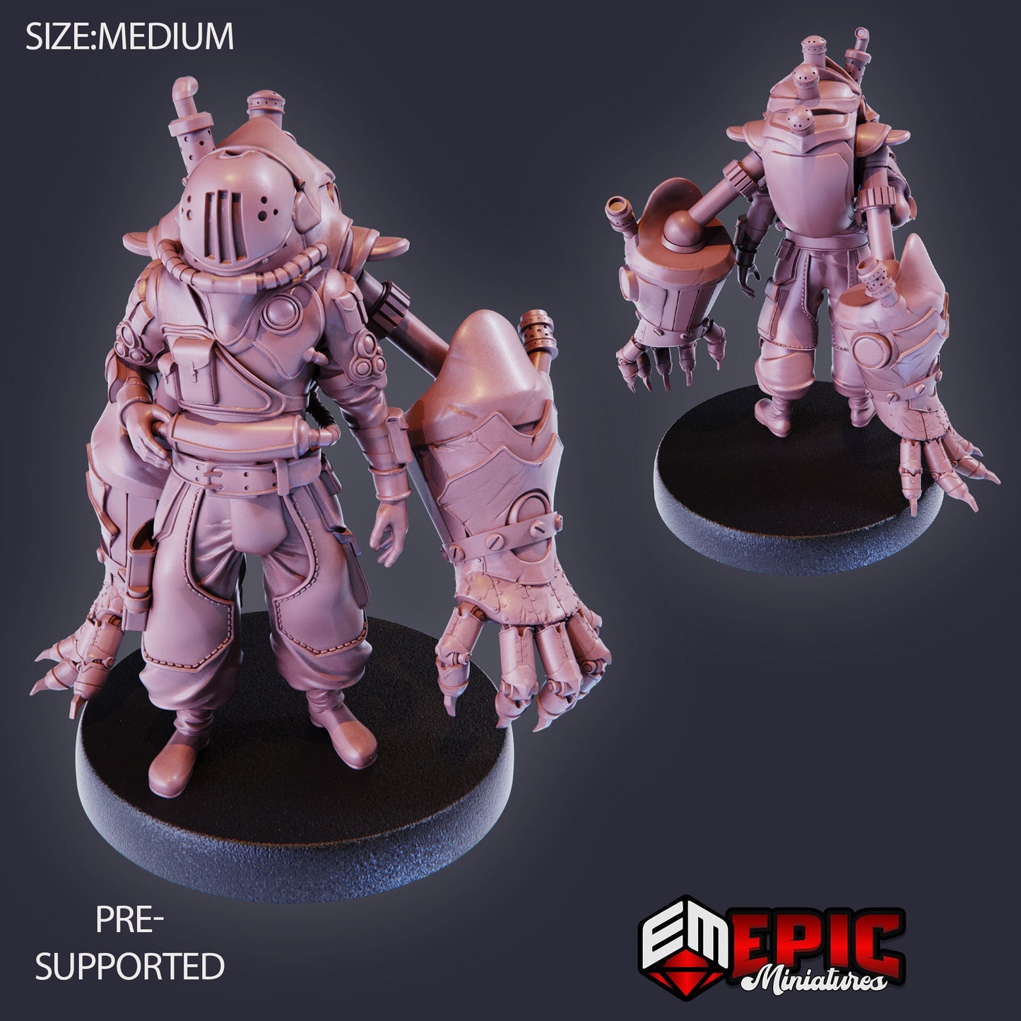 Exoskeleton Worker (3 Variants Available) - Epic Miniatures