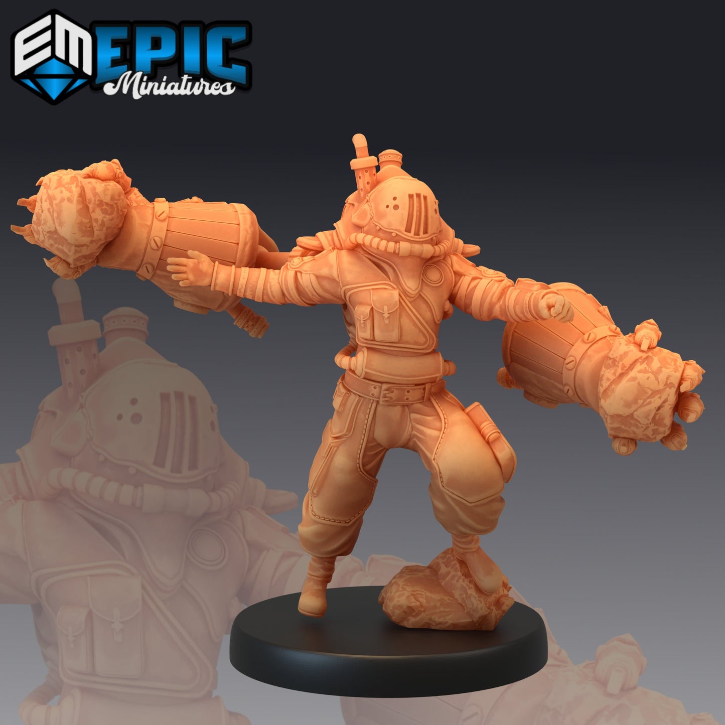 Exoskeleton Worker (3 Variants Available) - Epic Miniatures