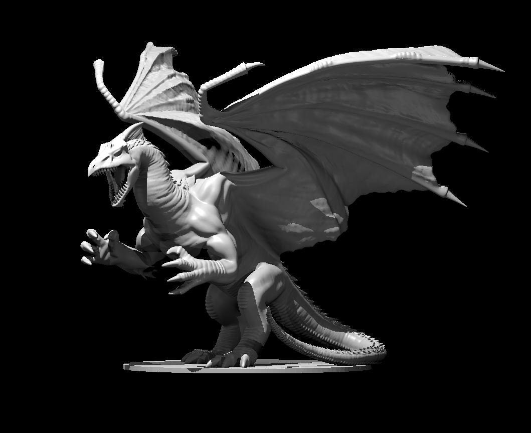 White Dragon (Various Ages and Poses) - MZ4250