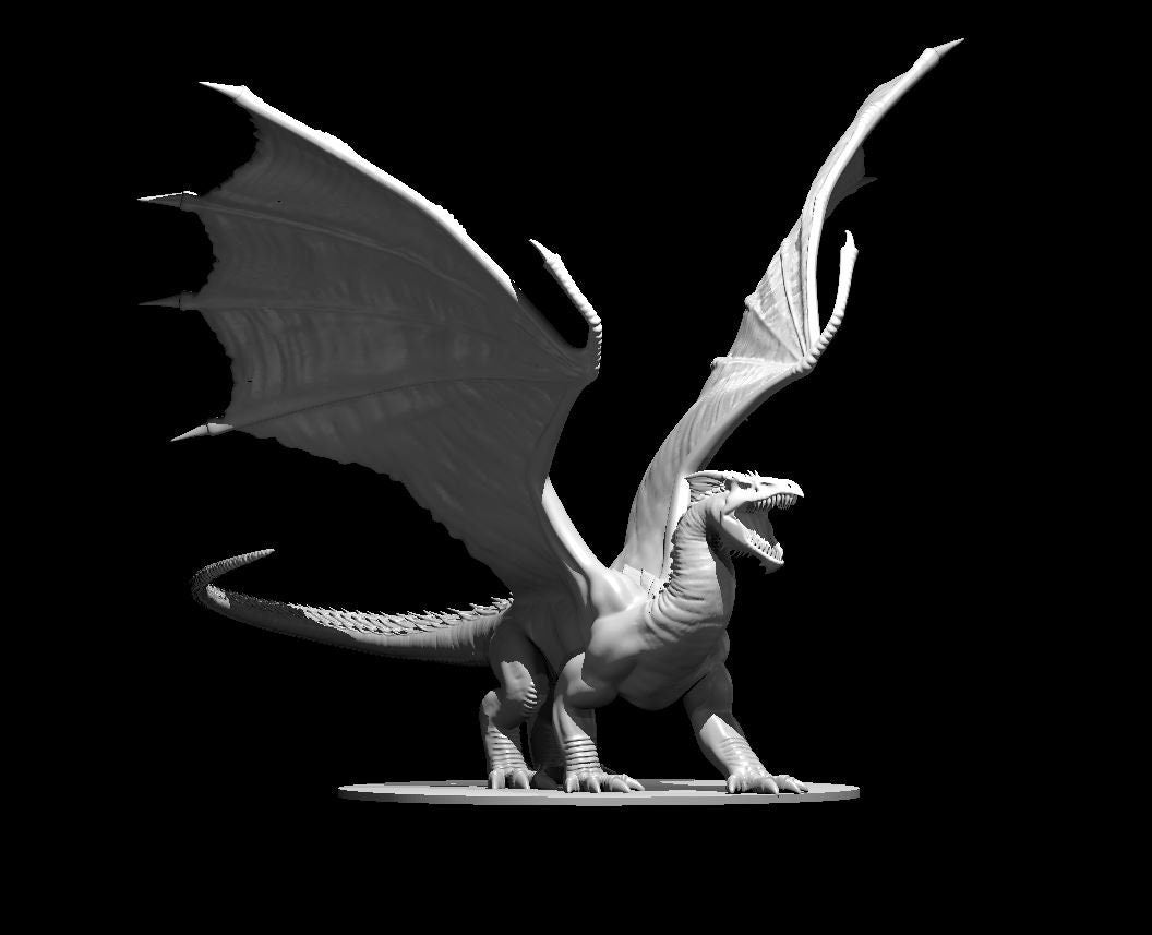 White Dragon (Various Ages and Poses) - MZ4250