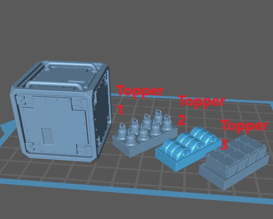 Train Station Cargo Kit - Print Minis