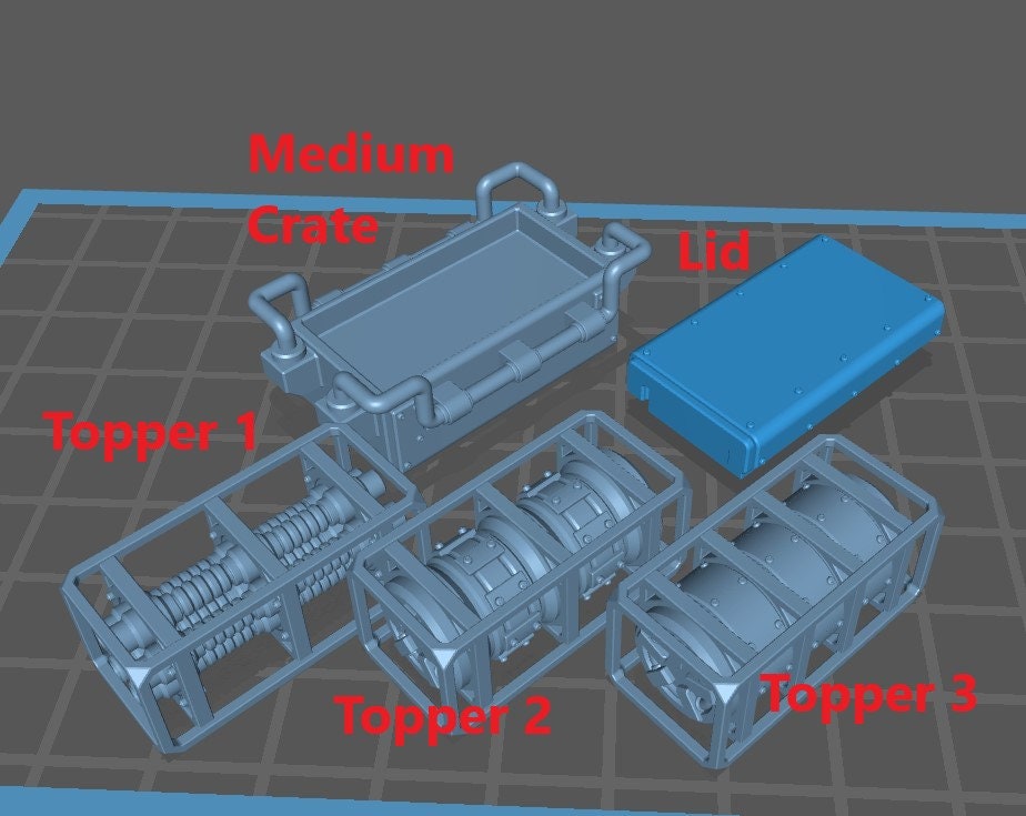 Train Station Cargo Kit - Print Minis