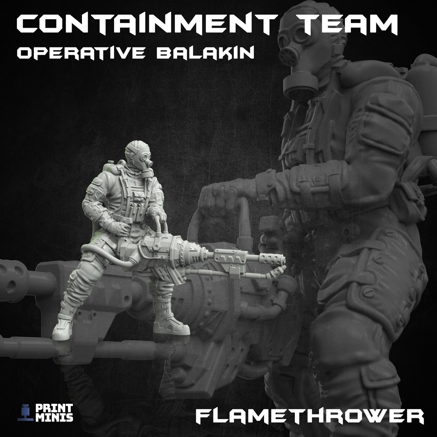 Containment Team (4 Variants Available) - Print Minis