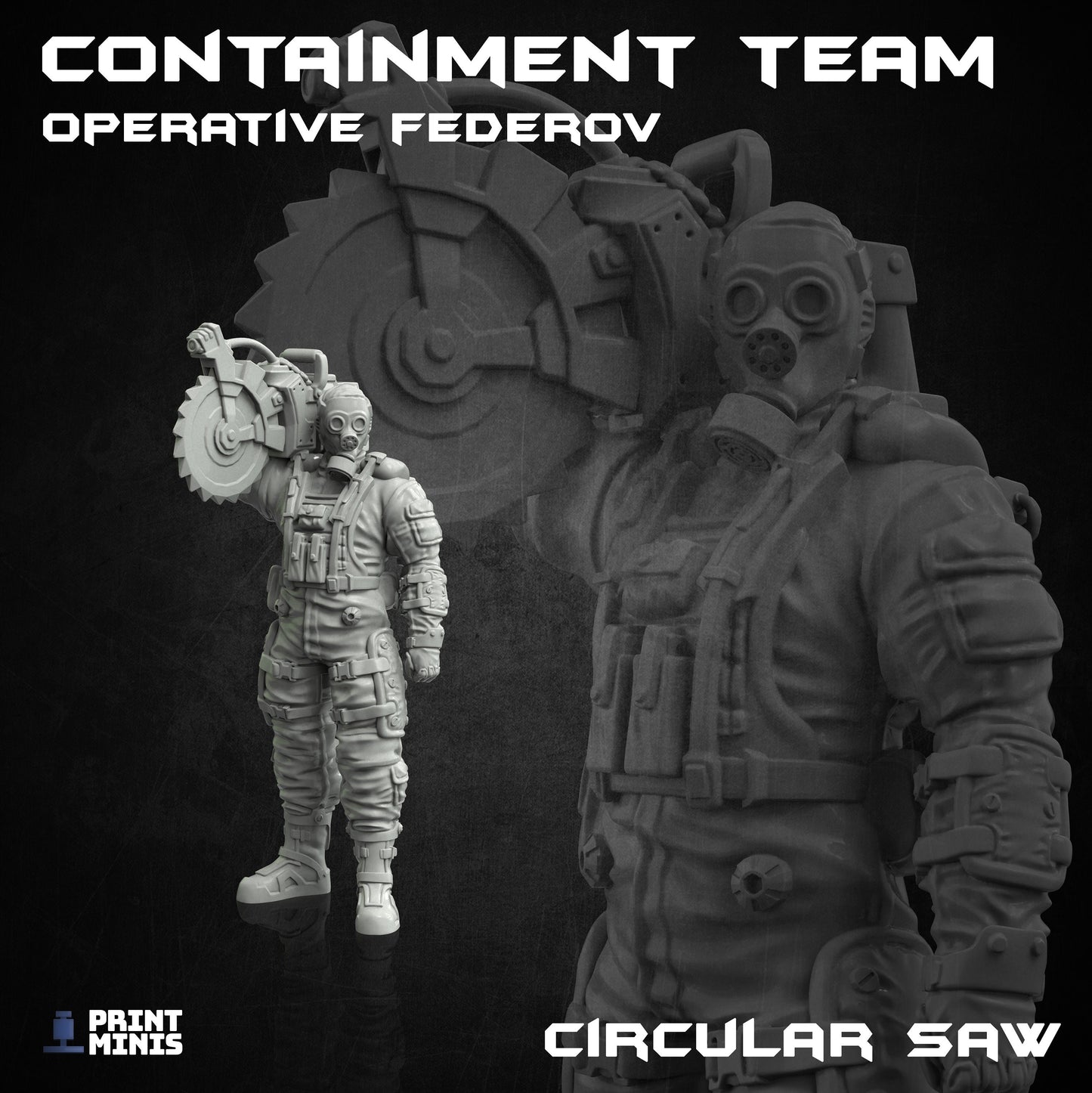 Containment Team (4 Variants Available) - Print Minis