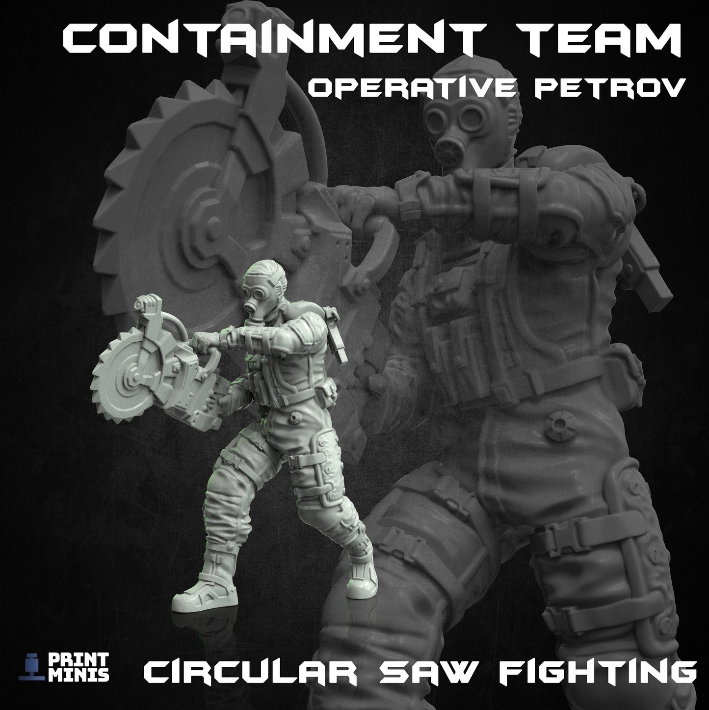 Containment Team (4 Variants Available) - Print Minis