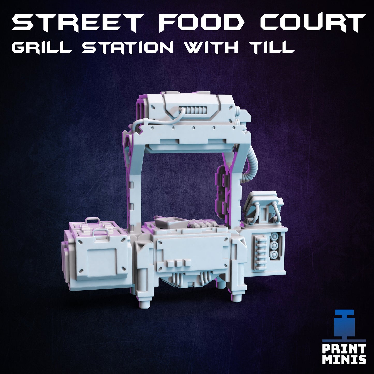 Food Court Kit - Print Minis