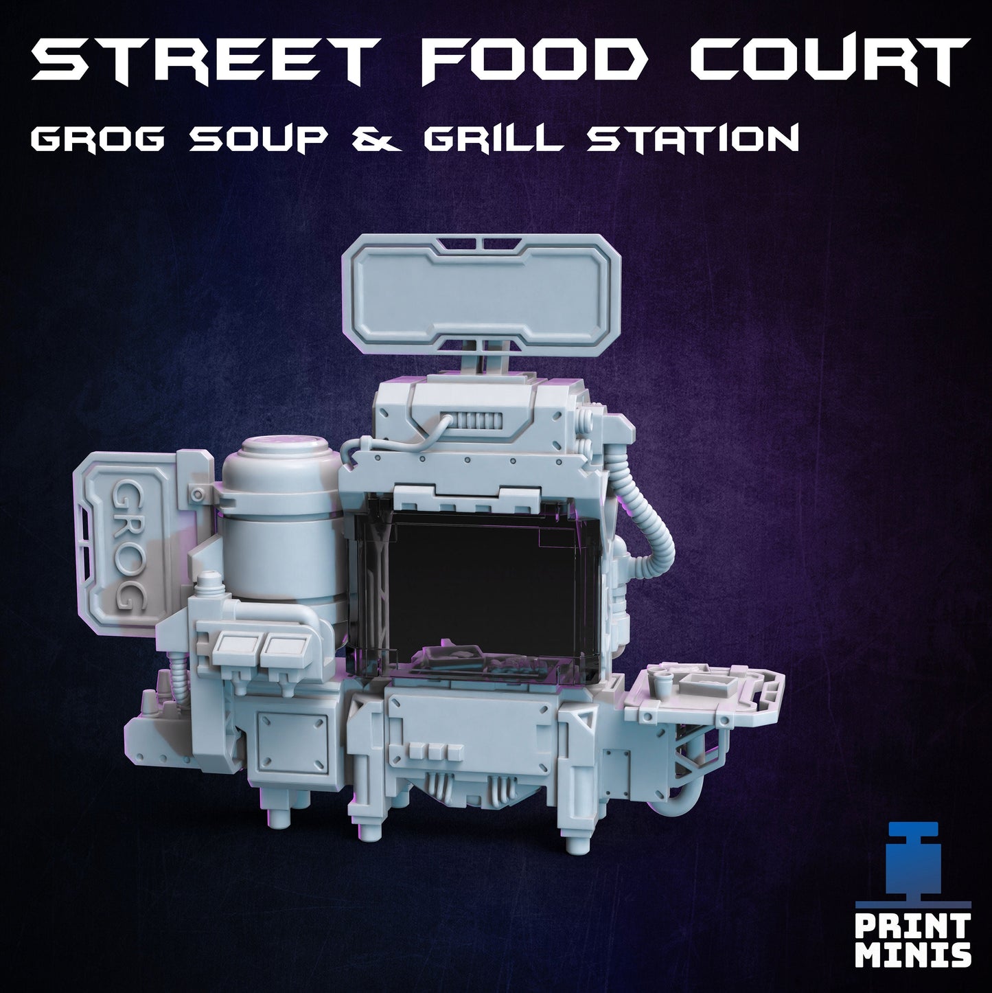 Food Court Kit - Print Minis