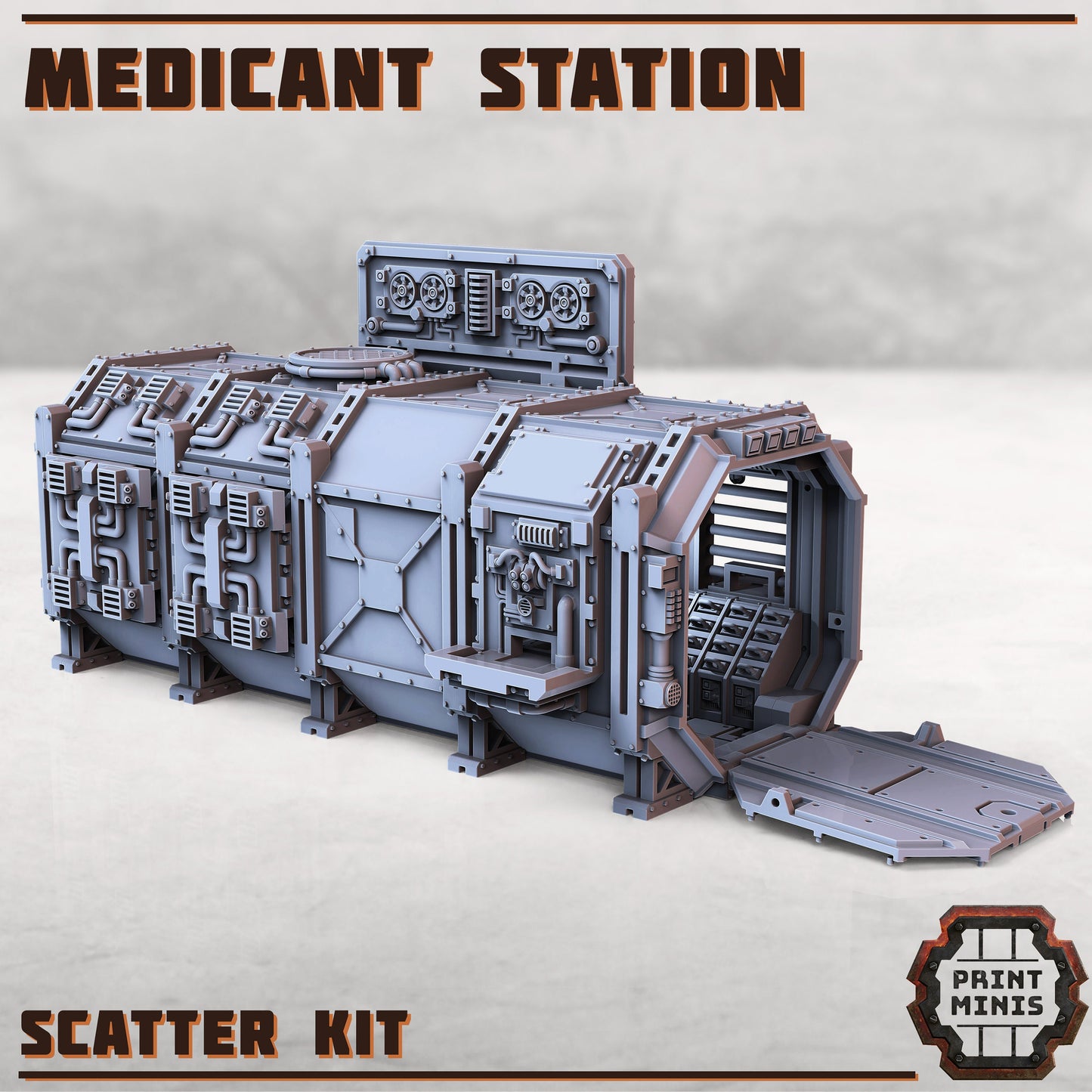 Medicant Container - Scenery Kit - Print Minis