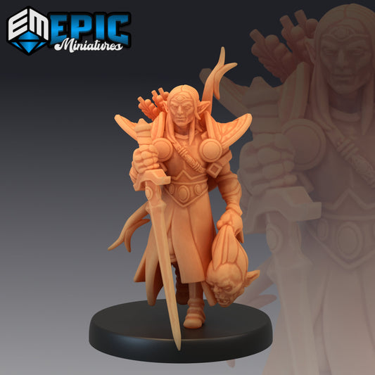 Elf (4 Variants) - Epic Miniatures