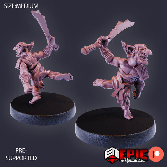 Wicked Goblin Tribe (6 Variants) - Epic Miniatures