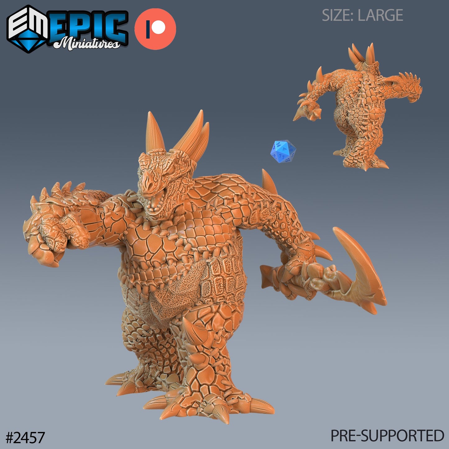 Skin Stitch Dragon (3 Variants Available) - Epic Miniatures