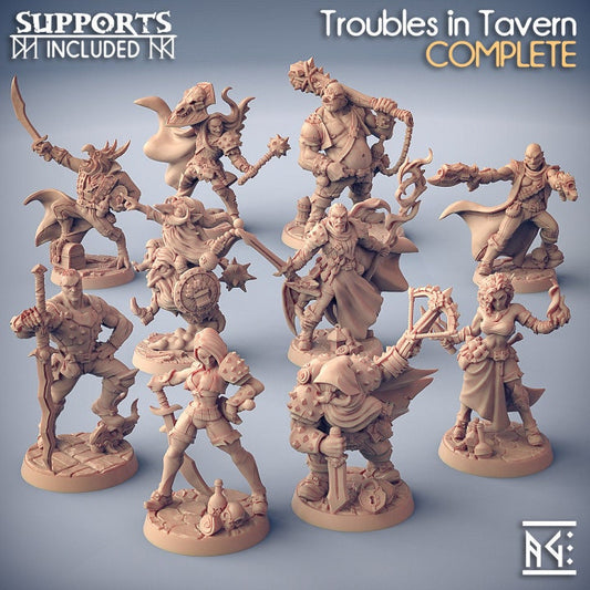 Troubles in Taverns Set 2 (6 Variants Available) - Artisan Guild