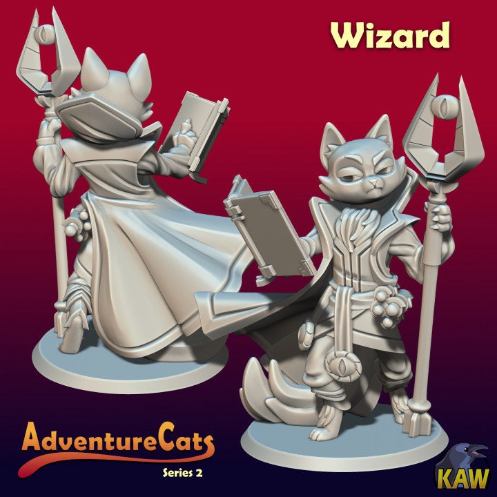 Adventure Cats Series 2 (9 Variants Available) - Kawna Minis