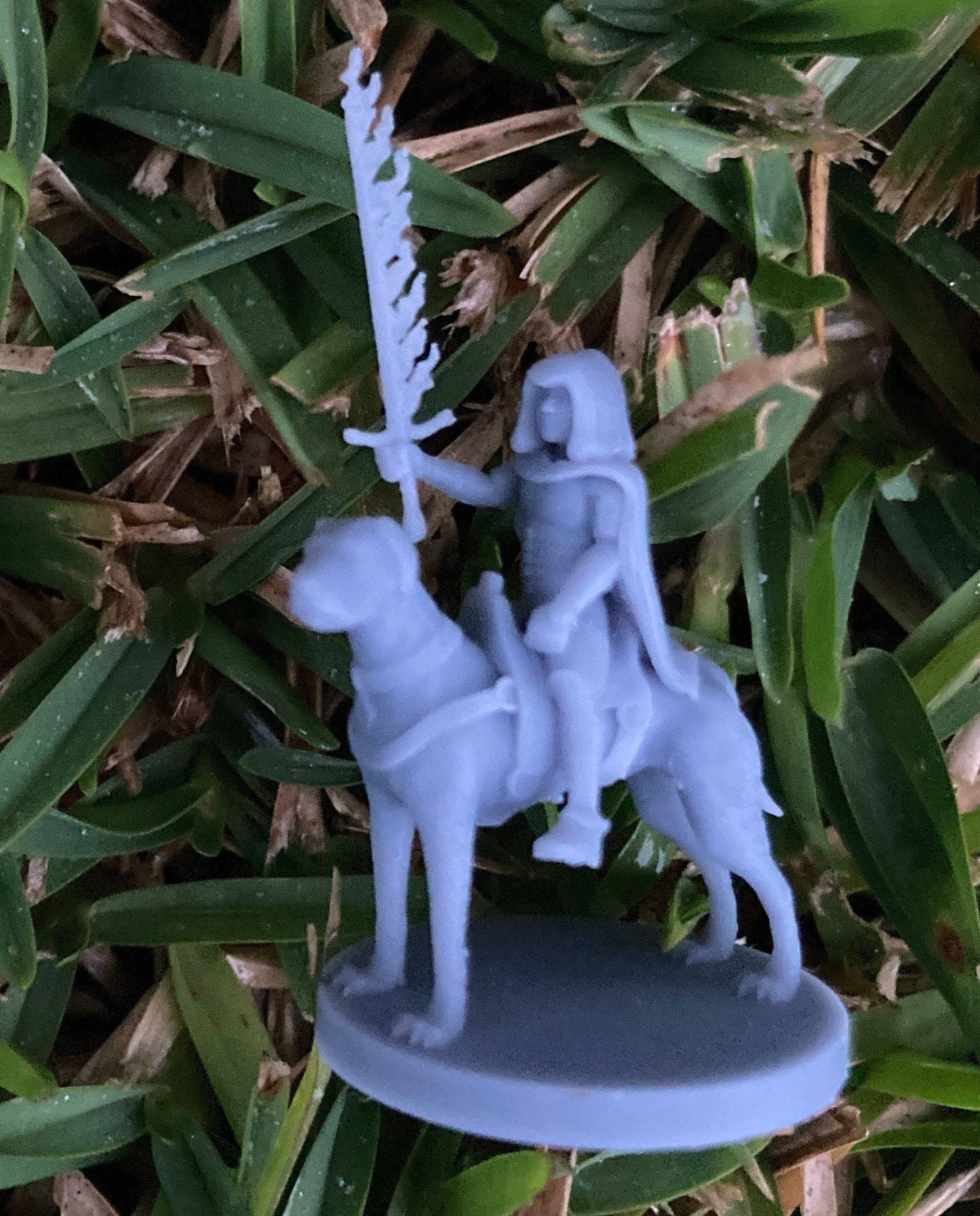 Halfling Ranger with Irish Wolfhound Mount - MZ4250