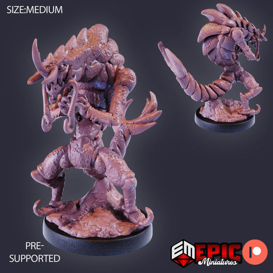 Shrimpfolk (3 Variants) - Epic Miniatures