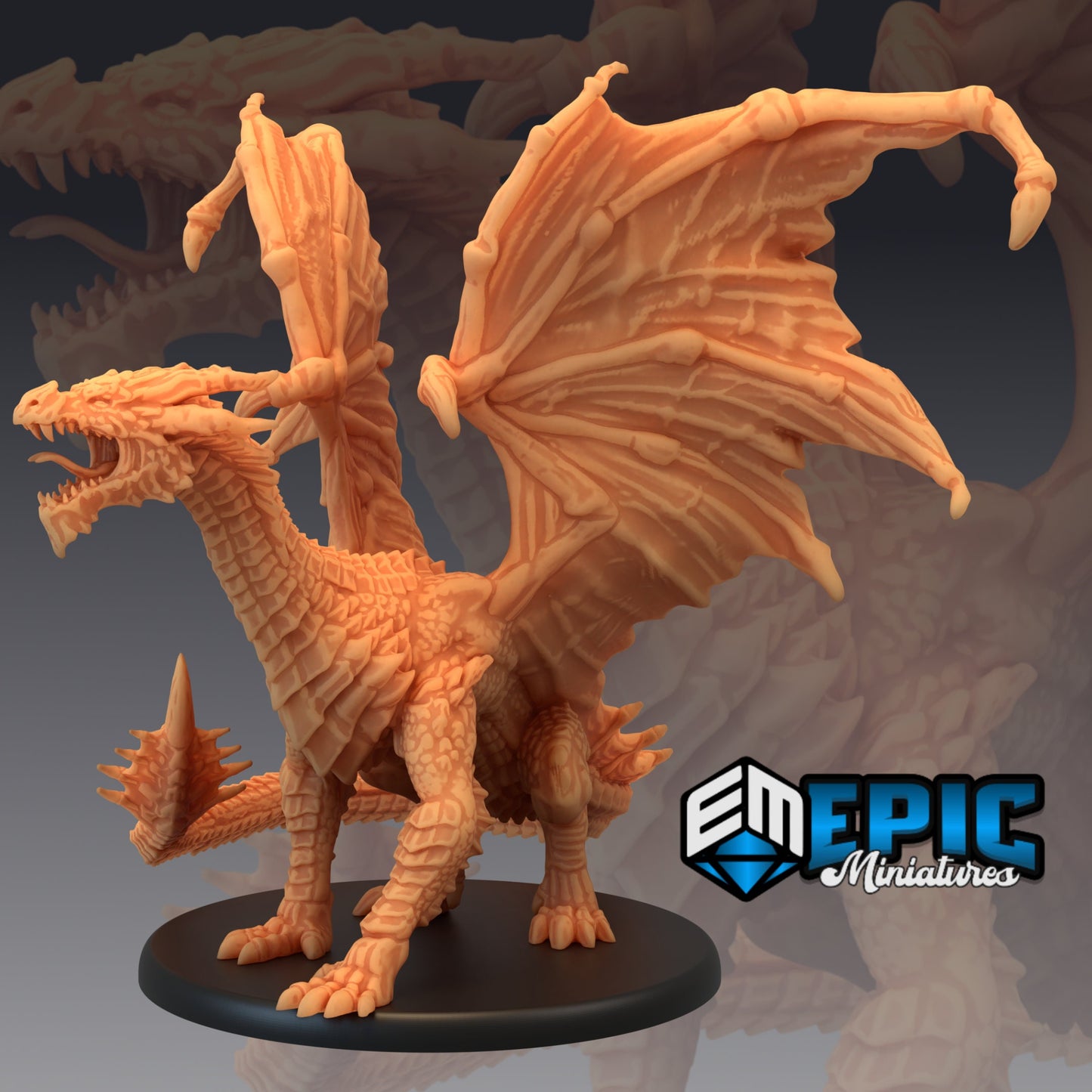 Yellow Dragon (4 Variants) - Epic Miniatures