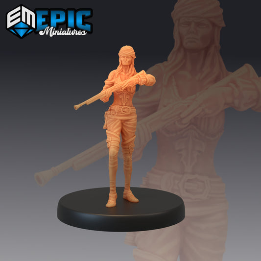 Pirate Gunner (3 Variants) - Epic Miniatures