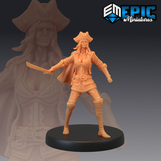 Pirate Boatswain (3 Variants) - Epic Miniatures
