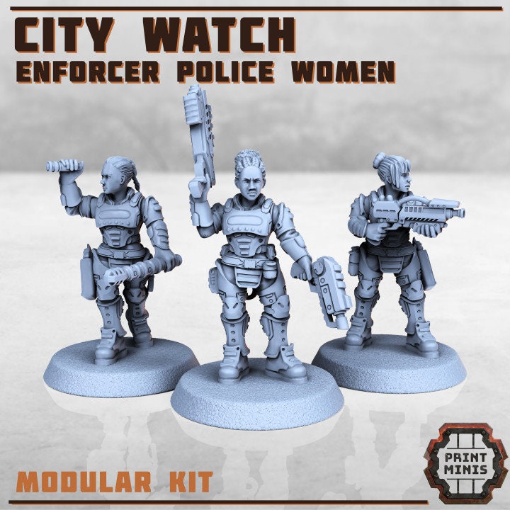 City Watch - Modular Kit - Print Minis