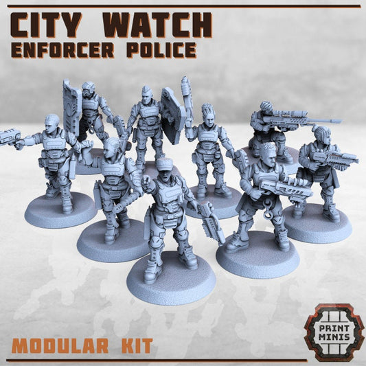 City Watch - Modular Kit - Print Minis