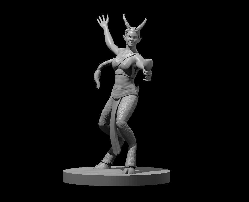 Satyr Female Bard (2 Variants Available) - MZ4250