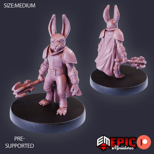 Bunny Folk Set 2 (8 Variants Available) - Epic Miniatures