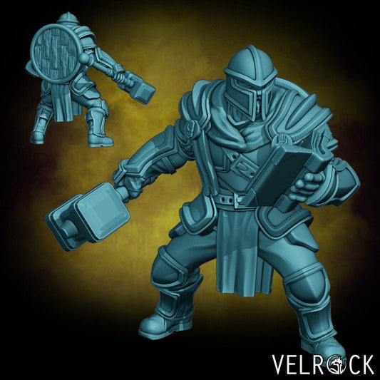 Human Paladin Knight - Velrock
