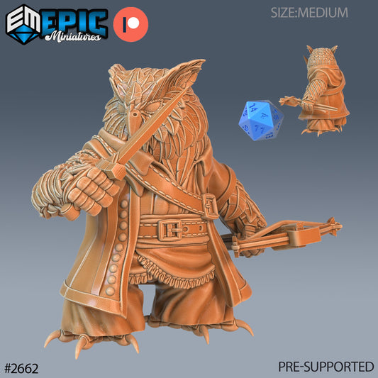 Bird Folk Owl Ranger (3 Variants Available) - Epic Miniatures