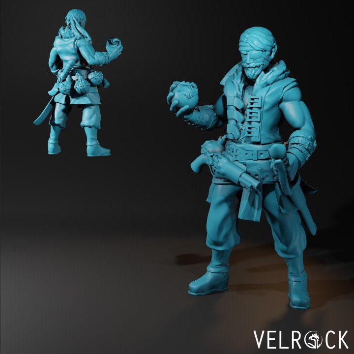 Ragtag Pirate Crew (5 Variants Available) - Velrock