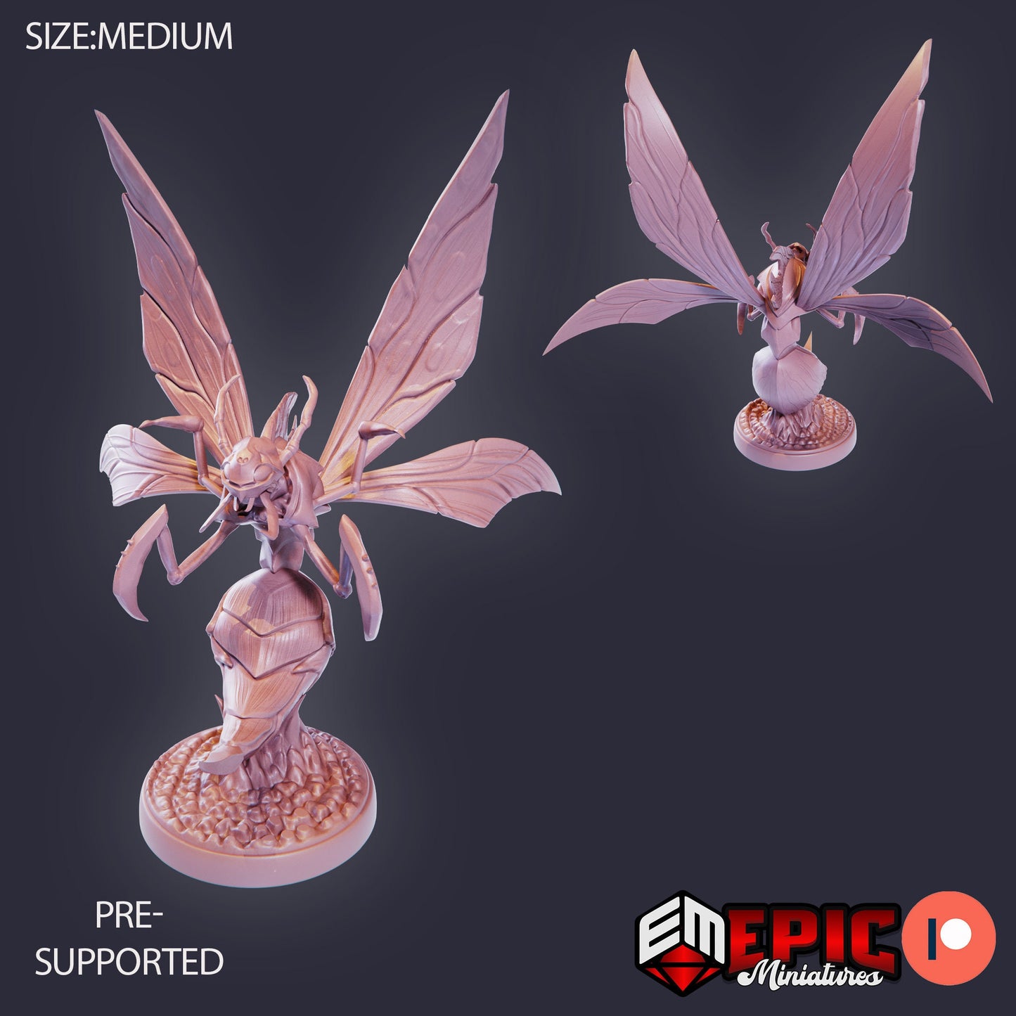 Giant Wasp (3 Variants Available) - Epic Miniatures