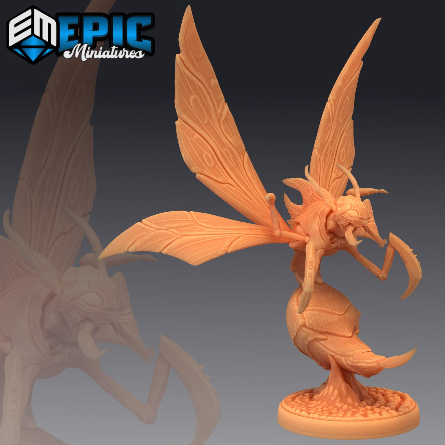 Giant Wasp (3 Variants Available) - Epic Miniatures