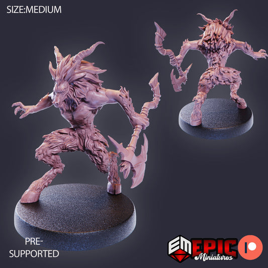 Satyr (3 Variants Available) - Epic Miniatures