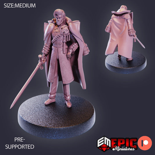 Marine Admiral (3 Variants Available) - Epic Miniatures