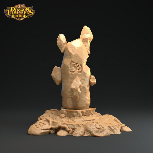 Standing Stone - Terrain Piece - Dragon Trapper's Lodge