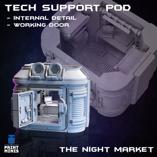 Tech Support Pod - Print Minis