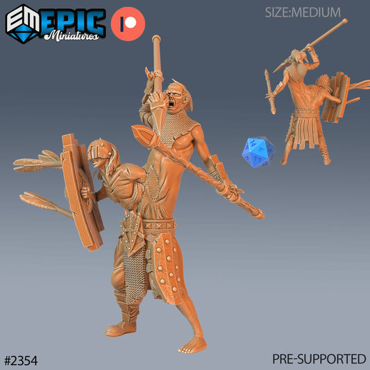 Siamese Zombies (3 Variants Available) - Epic Miniatures