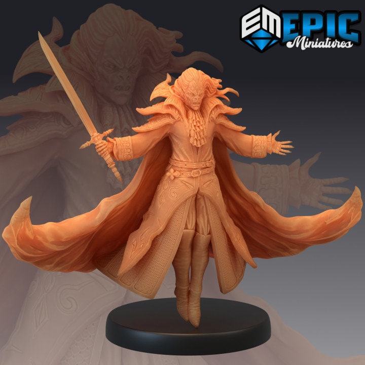 Vampire Lord (4 Variants Available) - Epic Miniatures